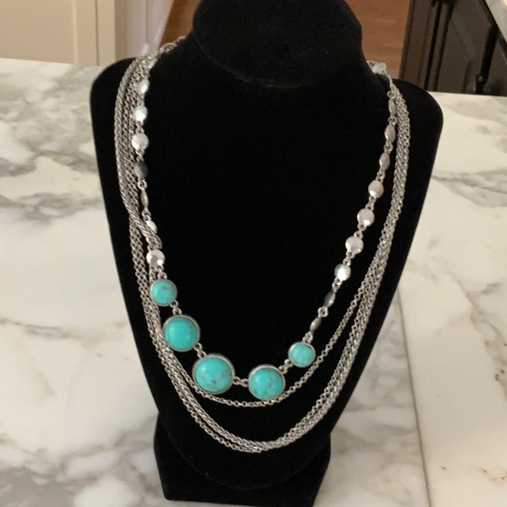 Lucky Brand multi strand necklace